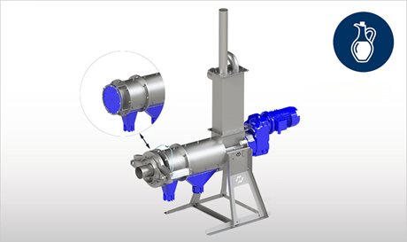 SEPCOM Oil Horizontal - 水平型固液螺旋分离压力机