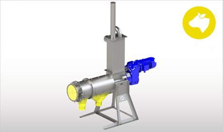 SEPCOM Cow Horizontal - 水平型固液螺旋分离压力机